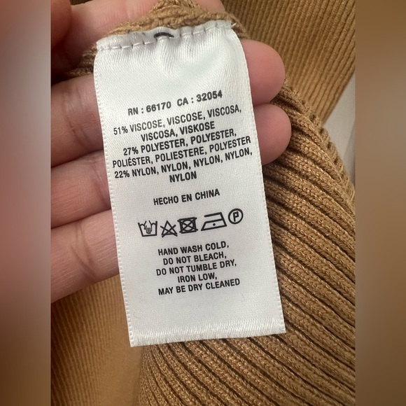 Anthropologie Maeve Ribbed Slim Cardigan(Size S) - Picture 12 of 17